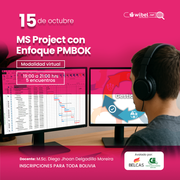 MS Project con Enfoque PMBOK